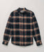 Schott NYC Men's Plaid Flannel Shirt - Tan/Navy at Dave's New York