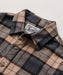 Schott NYC Heavy Flannel Plaid Shirt - Khaki/Grey at Dave's New York