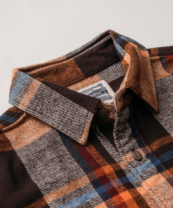 Schott NYC Heavy Flannel Plaid Shirt - Sedona at Dave's New York