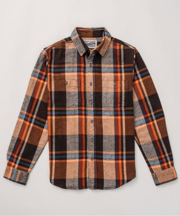 Schott NYC Heavy Flannel Plaid Shirt - Sedona at Dave's New York