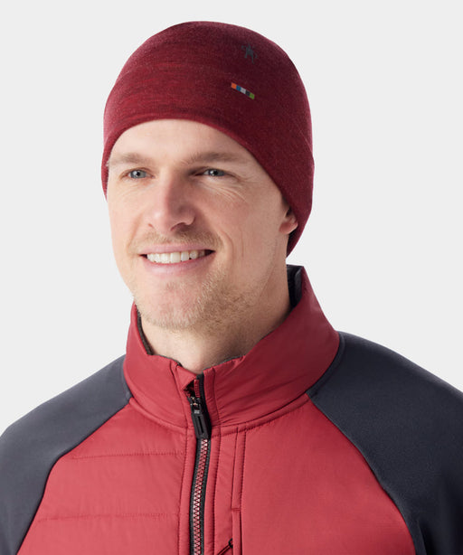 Smartwool Merino Wool Cuffed Beanie - Currant Heather at Dave's New York