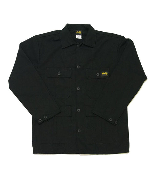 Stan Ray Men's Ripstop Shirt-Jacket - Black at Dave's New York