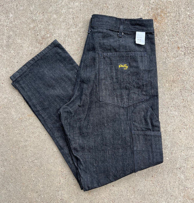 Stan Ray Men's OG Painter Pants - Black Denim | Dave's New York