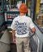 Dave's New York X Henbo Henning Collab "Lunch Break" T-shirt - Natural