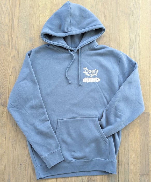 Dave's New York x Henbo Henning Collab Hoodie - Kong Smash Storm Blue