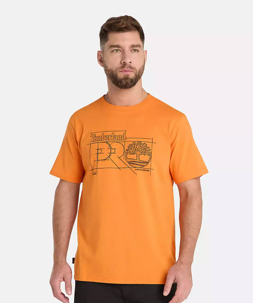 Timberland PRO Men's Innovation Blueprint T-shirt - PRO Orange at Dave's New York