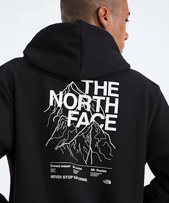 The North Face Men's Evolution Half Dome Hoodie - TNF Black at Dave's New York