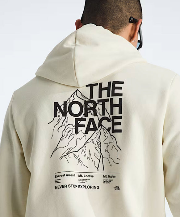 The North Face Men's Evolution Half Dome Hoodie - White Dune at Dave's New York