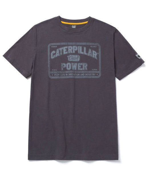Caterpillar Men's Power T-shirt - Magnet at Dave's New York