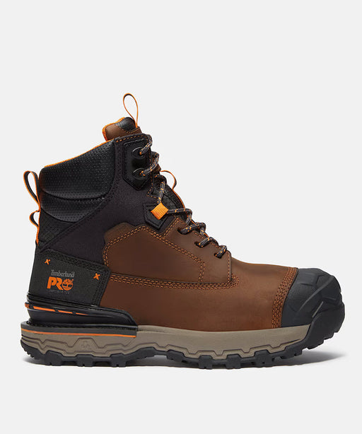 Timberland PRO Men's Boondock Ultralight 6" Composite-Toe Waterproof Work Boots - Brown at Dave's New York