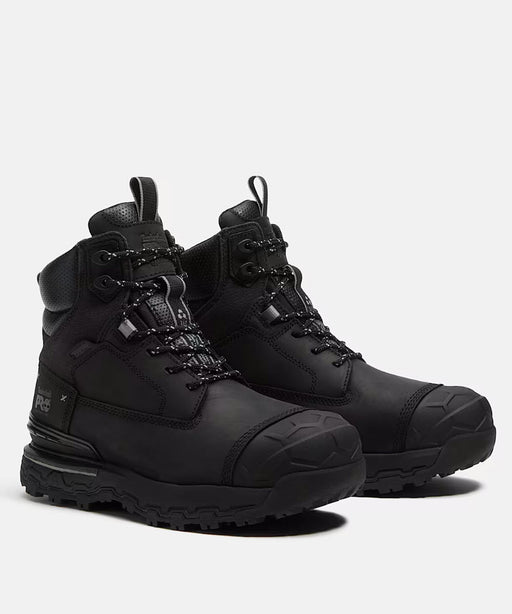 Timberland PRO Men's Boondock Ultralight 6" Composite-Toe Waterproof Work Boots - Black at Dave's New York