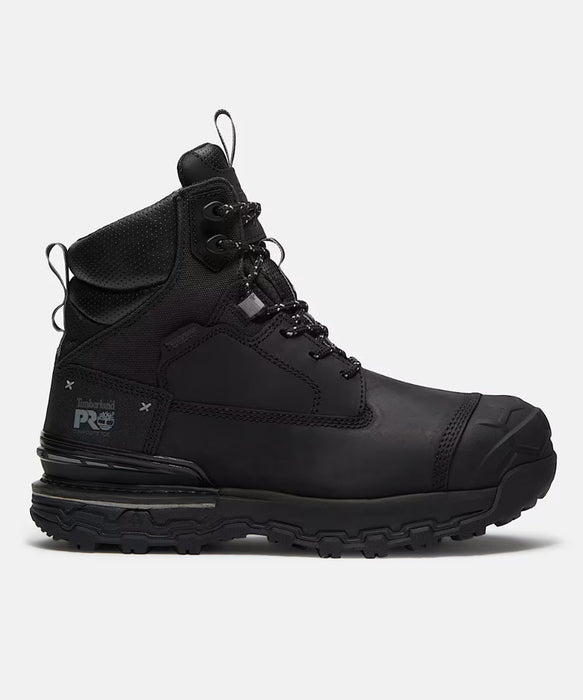 Timberland PRO Men's Boondock Ultralight 6" Composite-Toe Waterproof Work Boots - Black at Dave's New York