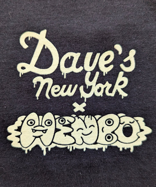 Dave's New York X Henbo Henning Collab Big D Logo T-shirt - Black