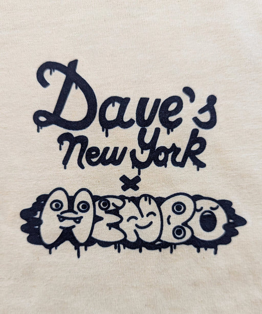 Dave's New York X Henbo Henning Collab Big D Logo T-shirt - Natural