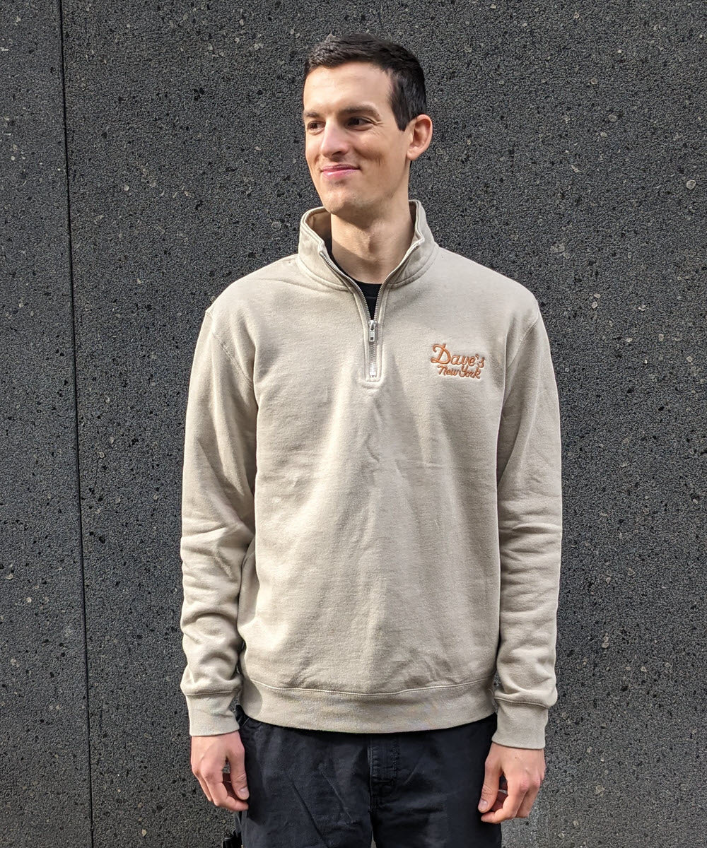 トップス Vintage Light Weight Half Zip Sweatshirt VintageLogoHalf-ZipSweatshirt-