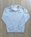 Dave’s New York Men's Vintage Logo Half-Zip Sweatshirt - Heather Grey