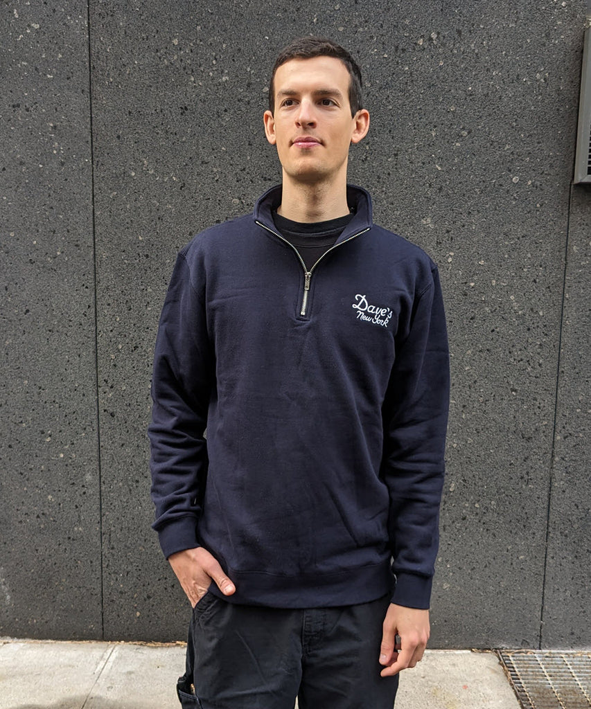 VintageLogoHalf-ZipSweatshirt-