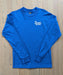 Dave's New York Vintage Logo Long Sleeve T-shirt - Royal Blue