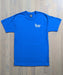 Daves New York Vintage Logo Short Sleeve Tee - Royal Blue