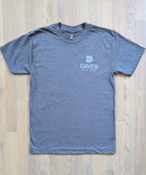 Dave's New York 'Built for' T-shirt - Charcoal Heather