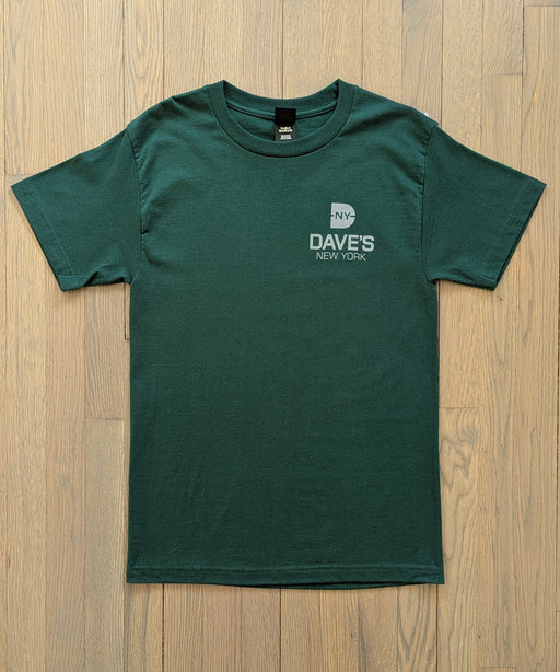 Dave's New York 'Built for' T-shirt - Forest Green