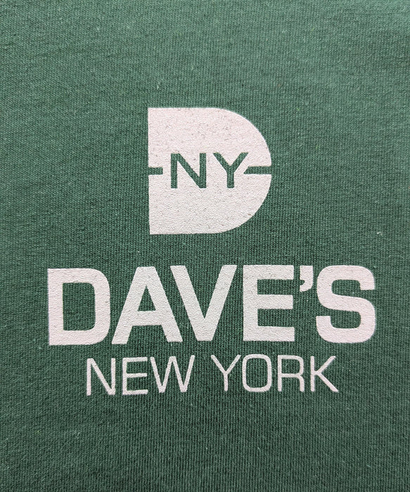 Dave's New York 'Built for' T-shirt - Forest Green