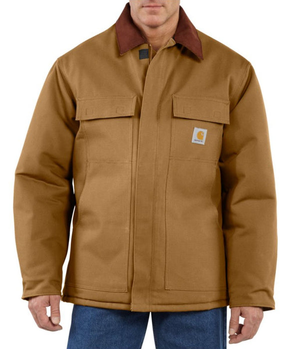 Carhartt Duck Traditional Coat in Carhartt Brown at Dave's New York