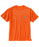 arhartt Force Color Enhanced Short-Sleeve T-Shirt (100493) in Bright Orange at Dave's New York