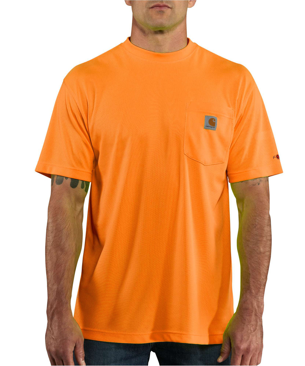 Carhartt Force Hi-Vis Short-Sleeve T-Shirt - Bright — Dave's New York