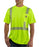 Carhartt Men’s Force Hi-Vis Short-Sleeve Class 2 T-Shirt in Brite Lime at Dave's New York