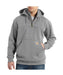 Carhartt Paxton Heavyweight Half-Zip Hooded Sweatshirt in Heather Gray at Dave's New York