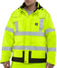 Carhartt High Visibility Class 3 Waterproof Sherwood Jacket in Brite Lime at Dave's New York