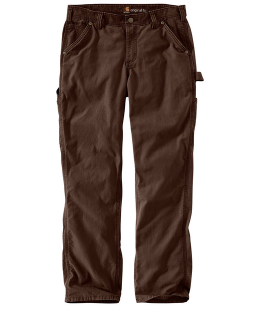 Carhartt Original Fit Crawford Double Front Pants (Dark Brown) Women's  Casual Pants - ShopStyle