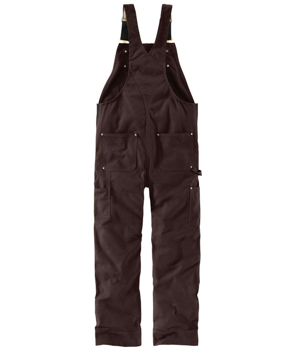 Brown Overalls with White Tee and Sneakers