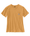 Carhartt Women’s WK87 Short Sleeve Pocket T-Shirt - Golden Oak at Dave's New York