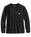 Carhartt Women's Long Sleeve Workwear T-shirt - Black at Dave's New York