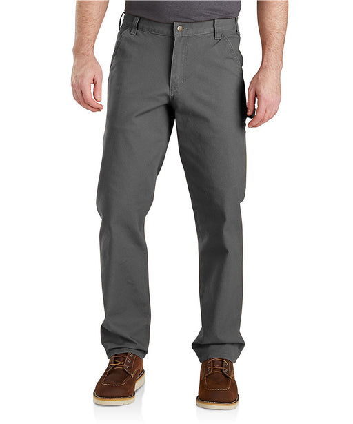 Carhartt Men’s Rugged Flex Relaxed Fit Duck Dungaree (103279) in Gravel at Dave's New York