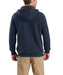 Carhartt 103308 Rain Defender Rockland Sherpa-Lined Full-Zip Hooded Sweatshirt in New Navy at Dave's New York