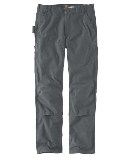 Carhartt Rugged Flex Relaxed Fit Double Front Dungaree in Shadow Grey at Dave's New York