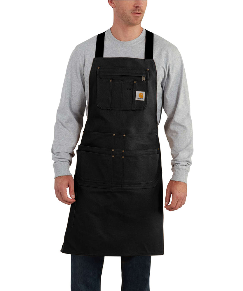 Carhartt Canvas Duck Apron in Black at Dave's New York