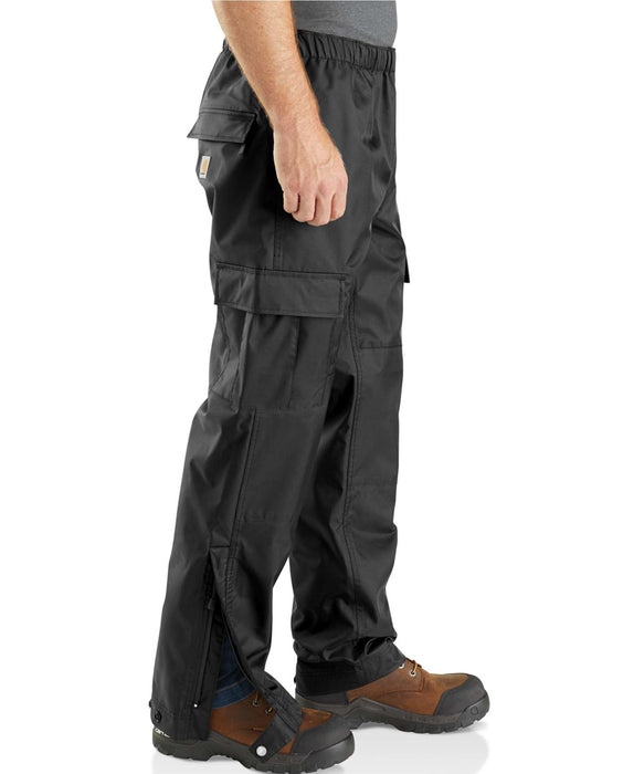 Carhartt Storm Defender Waterproof Rain Pants - Black