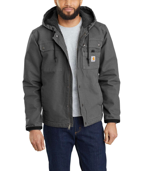 Carhartt Washed Duck Bartlett Jacket in Gravel at Dave's New York