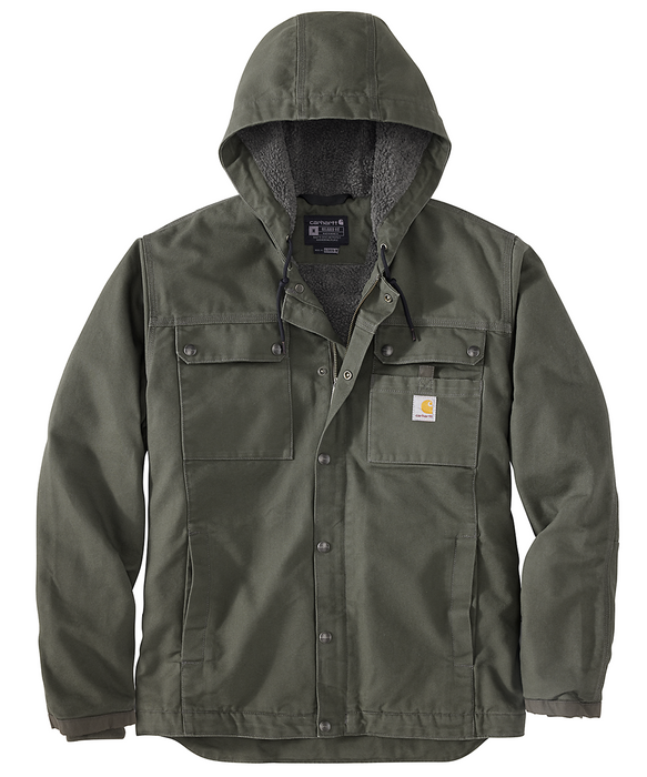 Carhartt Washed Duck Bartlett Jacket - Moss at Dave's New York