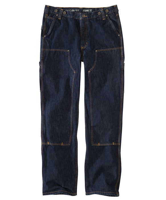 Carhartt Men's Rugged Flex Relaxed Fit Double Front Utility Logger Jea ...
