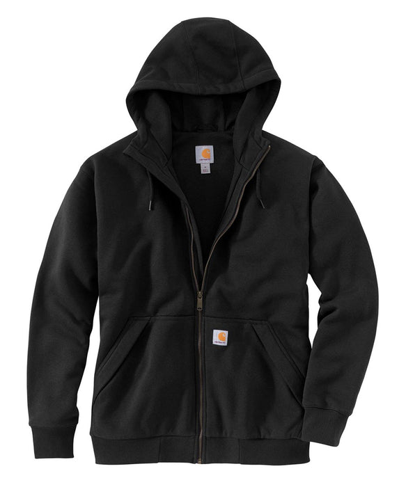 Carhartt Midweight Thermal Lined Full Zip Sweatshirt - Black at Dave's New York