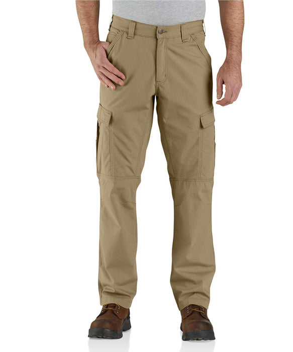 Tech Cargo Pants in Dark Khaki - TAILORED ATHLETE - USA