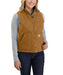 Carhartt Women's Sherpa-Lined Mock Neck Vest - Carhartt Brown at Dave's New York
