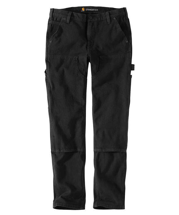 Carhartt Rugged Flex 18 Regular Black Canvas Double-Front Women's Work Pants,  Loose Fit - Henery Hardware