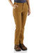 Carhartt Women's Double Front Rugged Flex Work Pants in Carhartt Brown at Dave's New York
