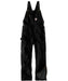 Carhartt Firm Duck Insulated Bib Overall - Black at Dave's New York